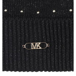 Michael Kors Cappello tinta unita con Applicazioni Nero per Bambina R30517 NERO MICHAEL KORS 