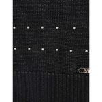 Michael Kors Sciarpa tinta unita con Logo Nero per Bambina R30526 NERO MICHAEL KORS 