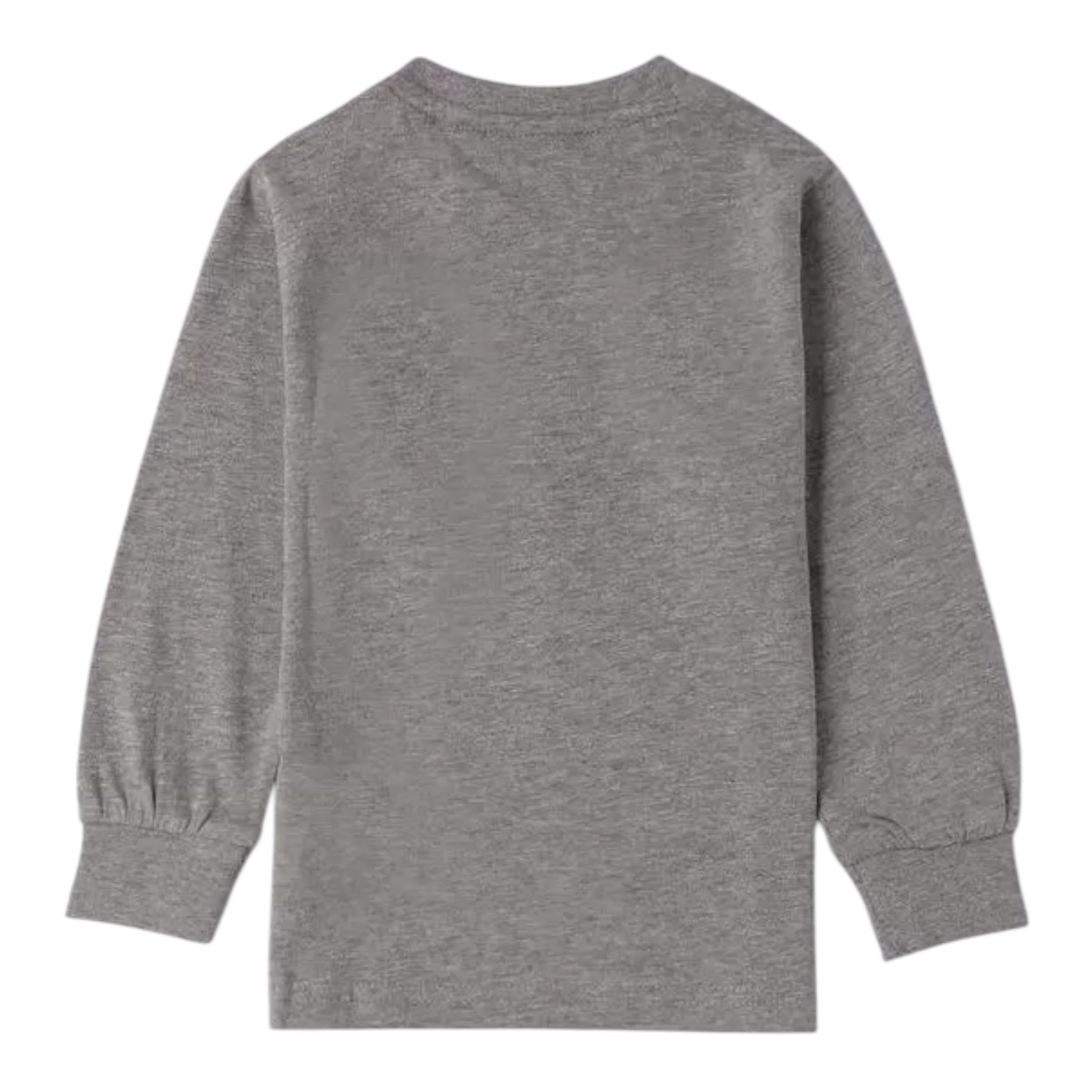 Sarabanda Shirt tinta unita con Stampa Grigio per Neonato 0F130 GRIGIO SARABANDA 