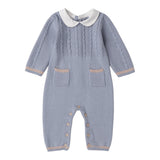 Mini Banda Tutina Manica tinta unita Azzurro per Neonato 3F690 AZZURRO MINI BANDA 