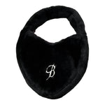 Miss Blumarine Borsa tinta unita Forma Cuore Nero per Bambina IF3049 NERO MISS BLUMARINE 