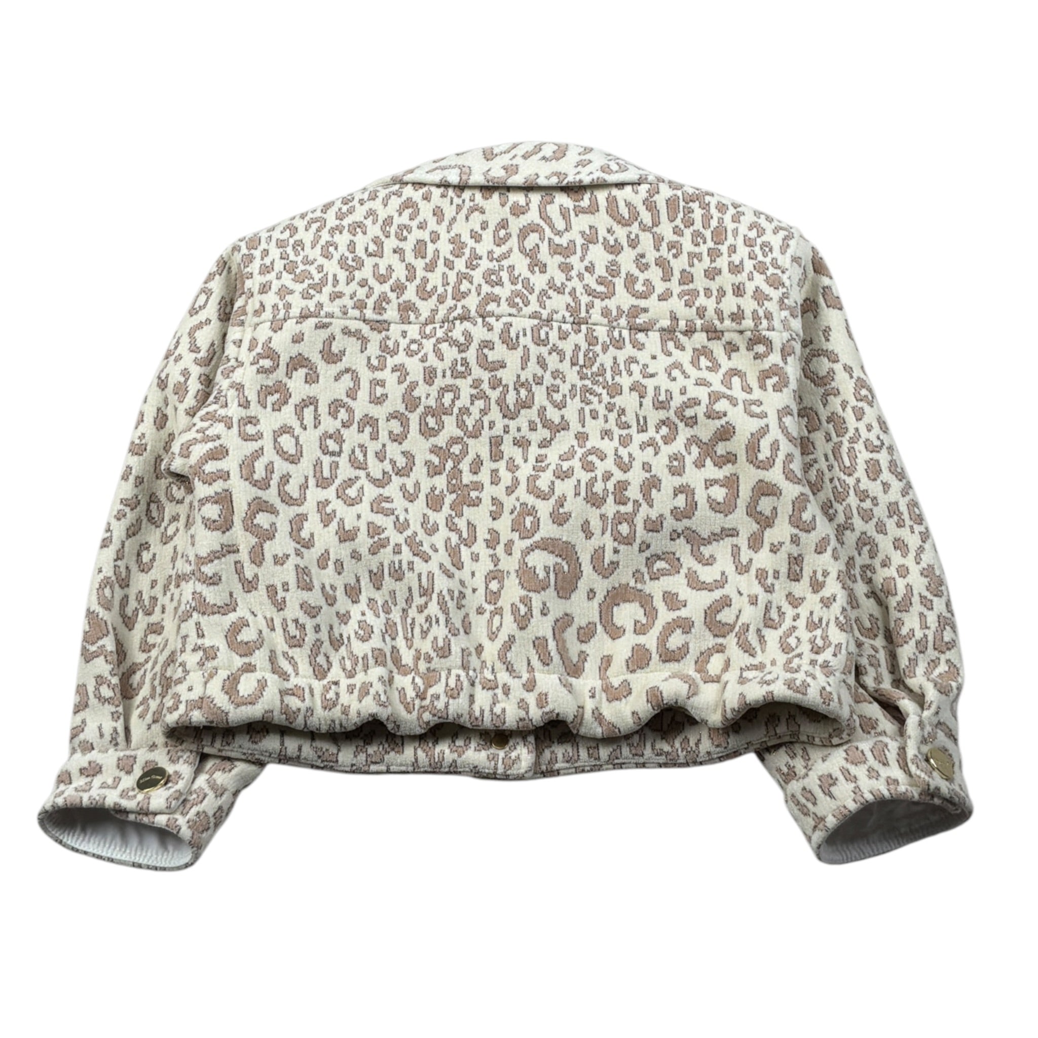 Miss Grant Cappotto tinta unita Fantasia Maculata Panna per Neonata MG1387 PANNA MISS GRANT 