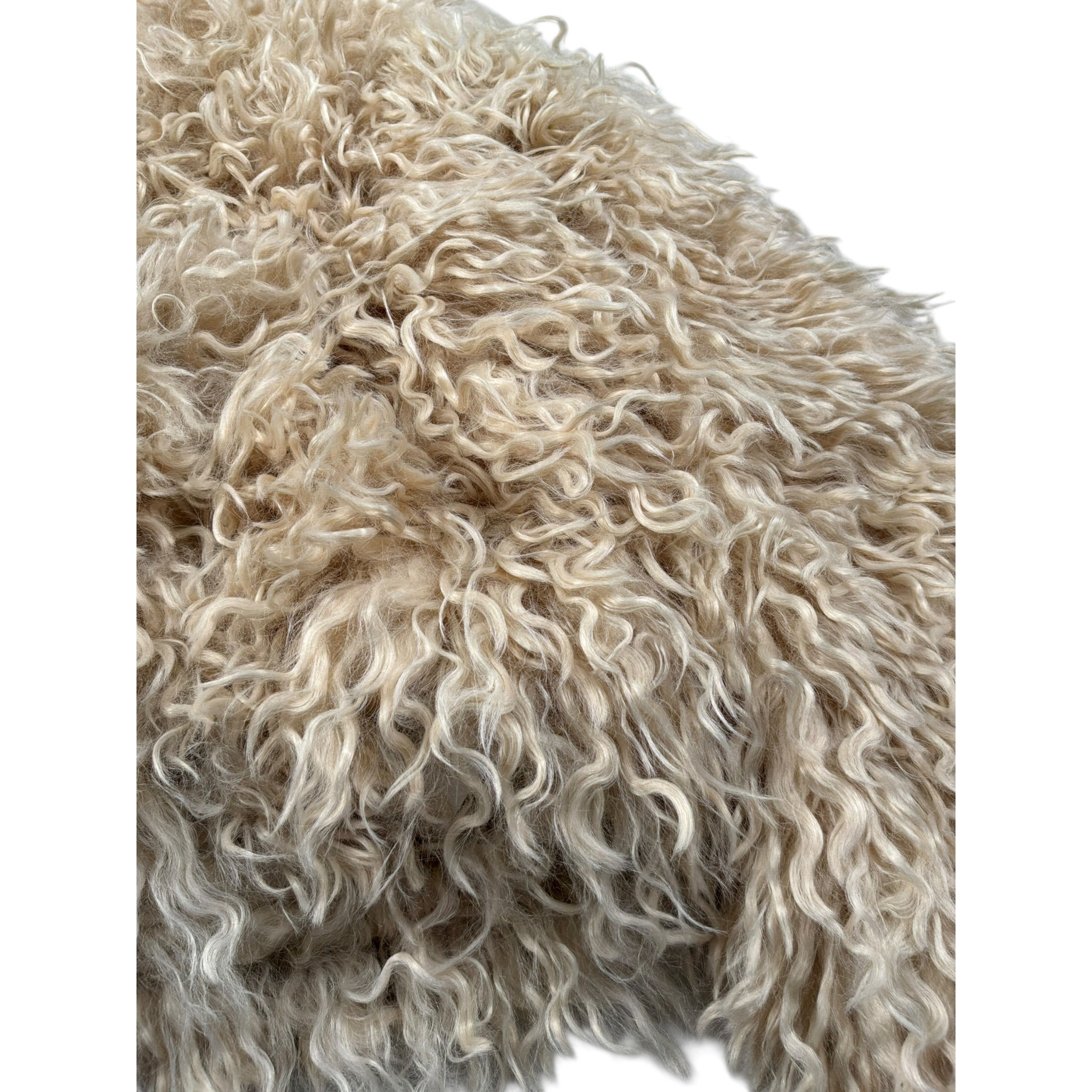 Miss Grant Pelliccia tinta unita Beige per Bambina MG1395 BEIGE MISS GRANT 