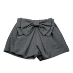 Miss Grant Short tinta unita con Elastico In Vita Grigio per Neonata MG1472N GRIGIO MISS GRANT 