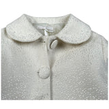 Miss Grant Cappotto tinta unita Panna per Bambina MG1539 PANNA MISS GRANT 