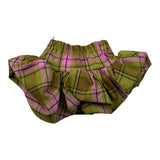 Miss Grant Short Modello Gonna Fantasia Quadri Verde per Neonata MG1552 VERDE MISS GRANT 