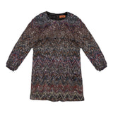 Missoni Abito Multicolor con Paillettes Multicolor per Bambina MX1C50 MULTICOLOR MISSONI 