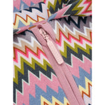 Missoni Felpa Multicolor con Zip E Cappuccio Multicolor per Neonata MX4010 MULTICOLOR MISSONI 