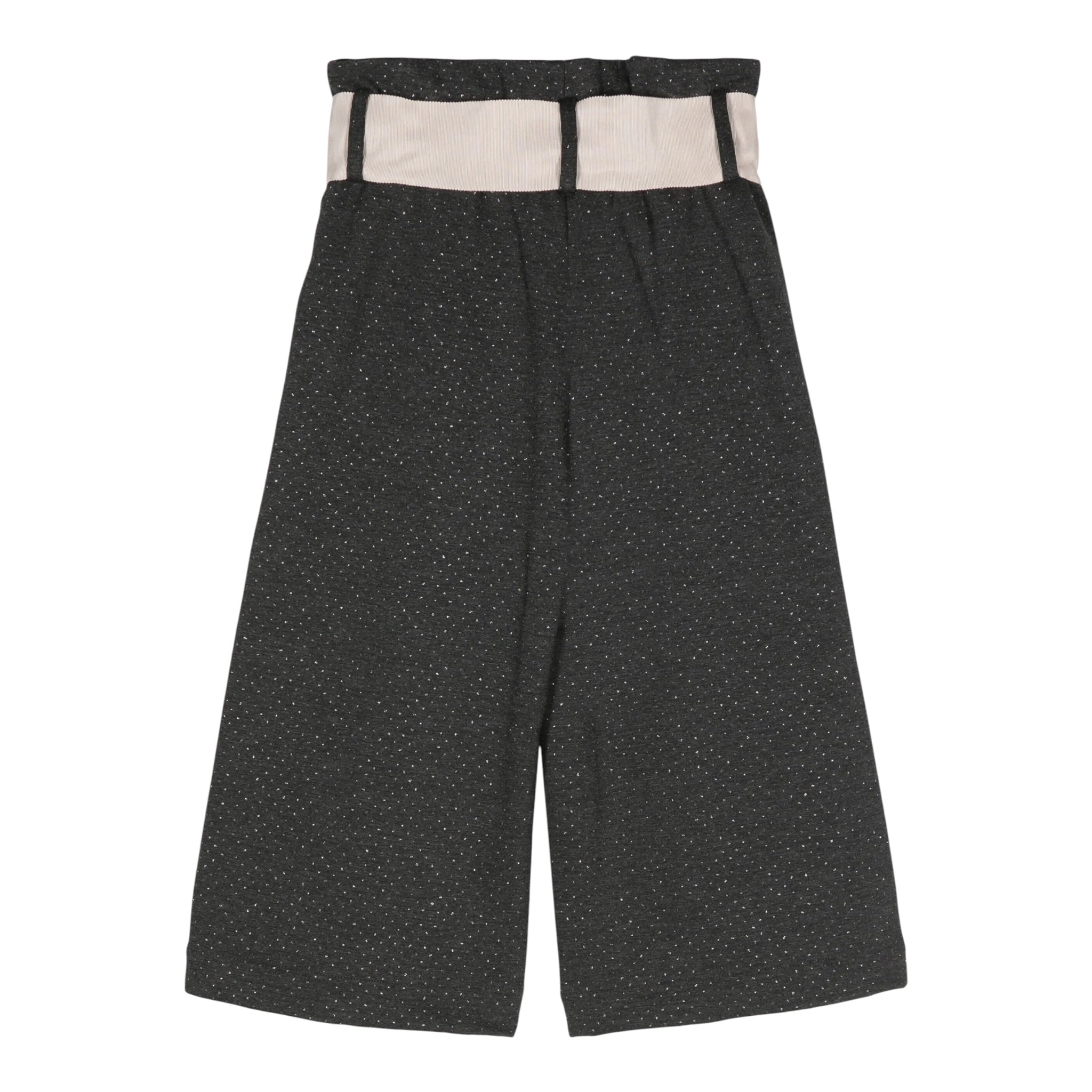 Monnalisa Pantalone tinta unita Modello Palazzo Grigio per Bambina 11D414 GRIGIO MONNALISA 
