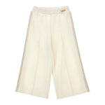 Monnalisa Pantalone tinta unita Modello Palazzo Panna per Bambina 11F407 PANNA MONNALISA 
