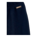 Monnalisa Pantalone tinta unita Modello A Zampa Blu per Neonata 17F400N BLU MONNALISA 
