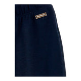 Monnalisa Pantalone tinta unita Modello A Zampa Blu per Neonata 17F400N BLU MONNALISA 