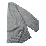Monnalisa Maglia Girocollo tinta unita con Stampa Grigio per Bambino 250813 GRIGIO MONNALISA 