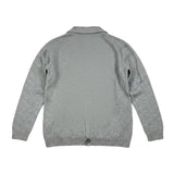 Monnalisa Cardigan tinta unita con Bottoni Grigio per Bambino 254802 GRIGIO MONNALISA 