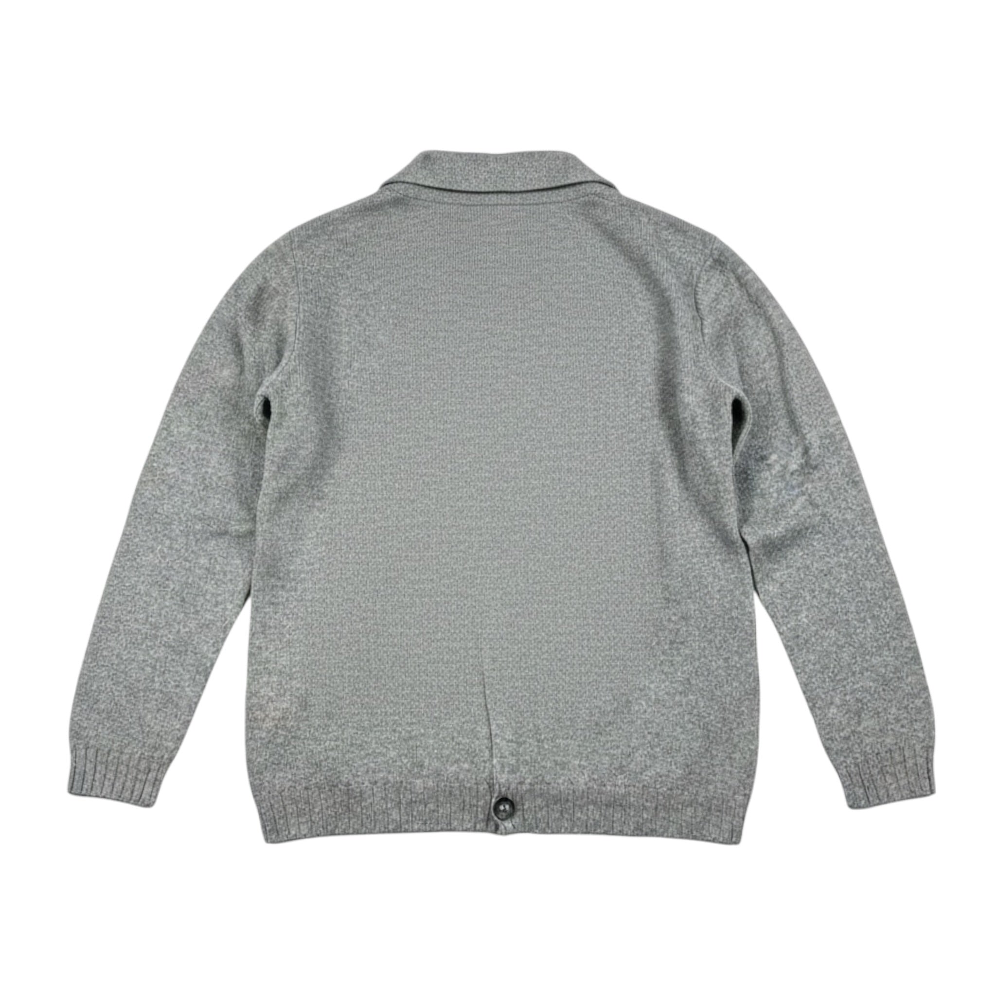 Monnalisa Cardigan tinta unita con Bottoni Grigio per Bambino 254802 GRIGIO MONNALISA 
