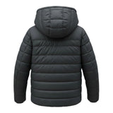 Monnalisa Giubbino tinta unita con Cappuccio Blu per Bambino 256110 BLU MONNALISA 