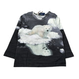Monnalisa Shirt Girocollo Stampa Fantasia Nero per Neonato 2866046640 NERO MONNALISA 