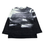 Monnalisa Shirt Girocollo Stampa Fantasia Nero per Neonato 2866046640 NERO MONNALISA 