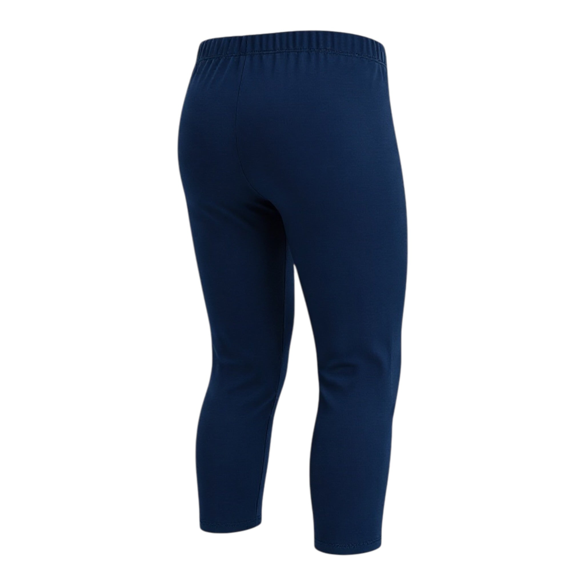 Monnalisa Leggins tinta unita con Brillantini Blu per Neonata 318400 BLU MONNALISA 