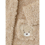 Monnalisa Cappotto tinta unita con Cappuccio Beige per Bambina 39F103 BEIGE MONNALISA 