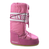 Moon Boot Stivali tinta unita con Logo Rosa per Bambina 80D1400440J001 ROSA MOON BOOT 