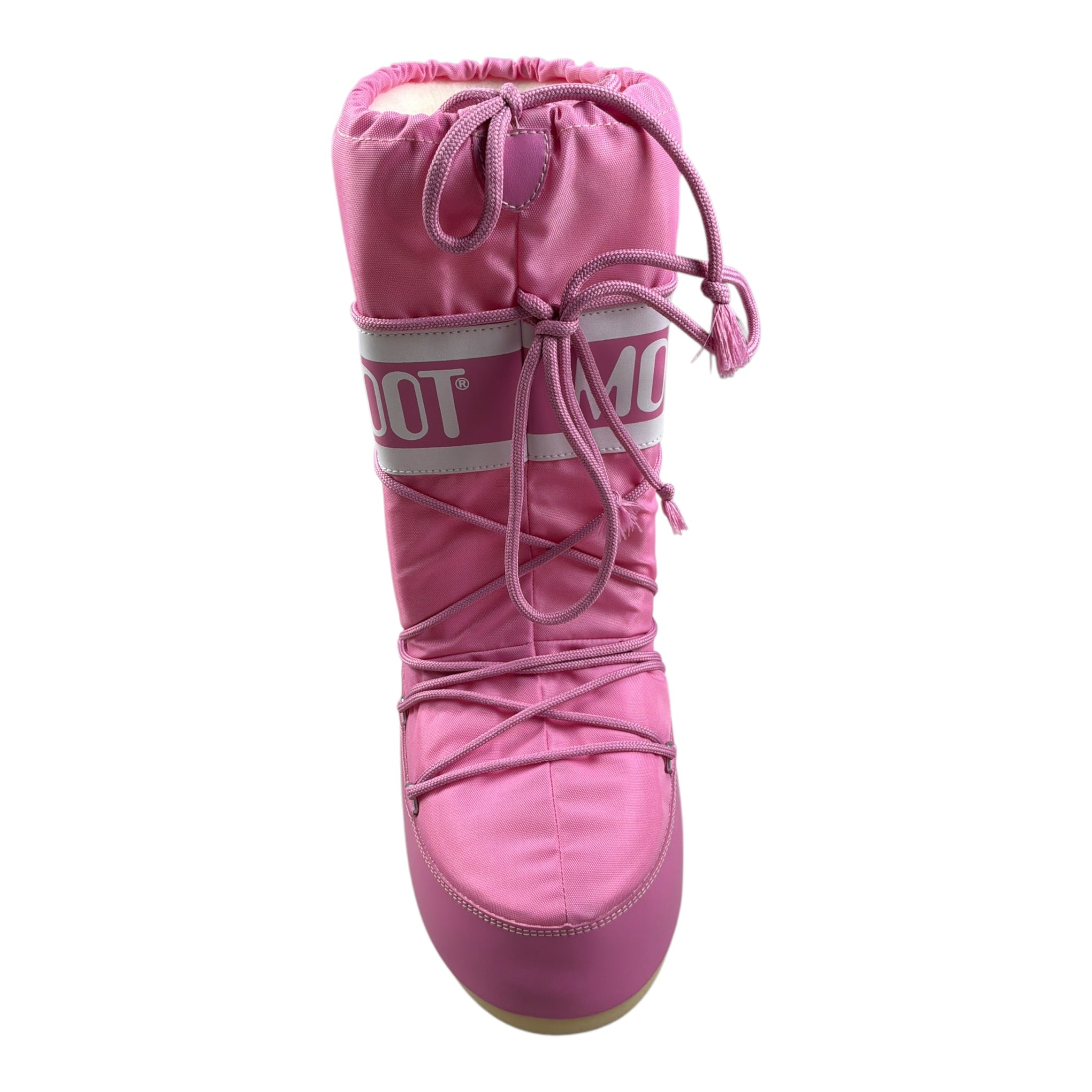 Moon Boot Stivali tinta unita con Logo Rosa per Bambina 80D1400440J001 ROSA MOON BOOT 