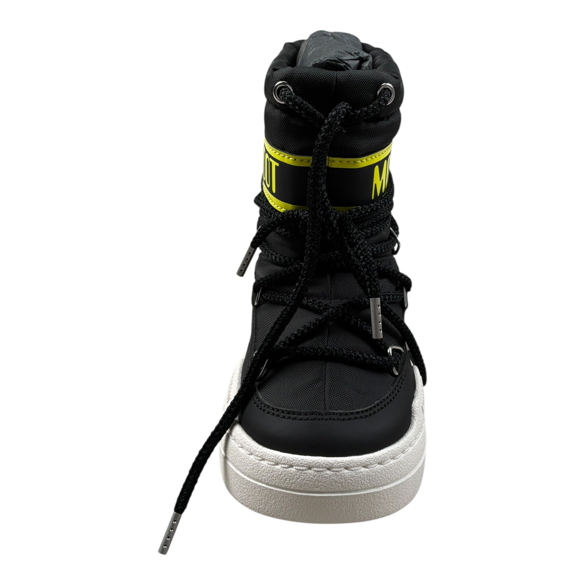 Moon Boot Stivali tinta unita con Logo Nero per Bambina 80D3440020 NERO MOON BOOT 