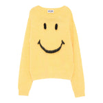 Moschino Maglia Girocollo tinta unita Giallo per Bambino HDW02B GIALLO MOSCHINO 