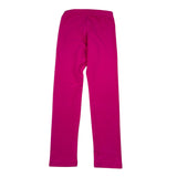 Moschino Leggins tinta unita con Stampa Fuxia per Bambina HHP04X FUXIA MOSCHINO 