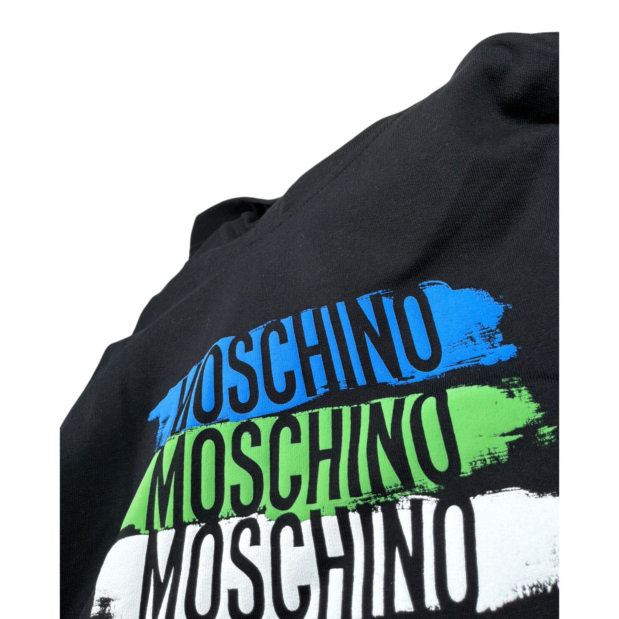 Moschino Completo 2 Pezzi Felpa-Pantalone tinta unita Nero per Bambino HUK04LL NERO MOSCHINO 