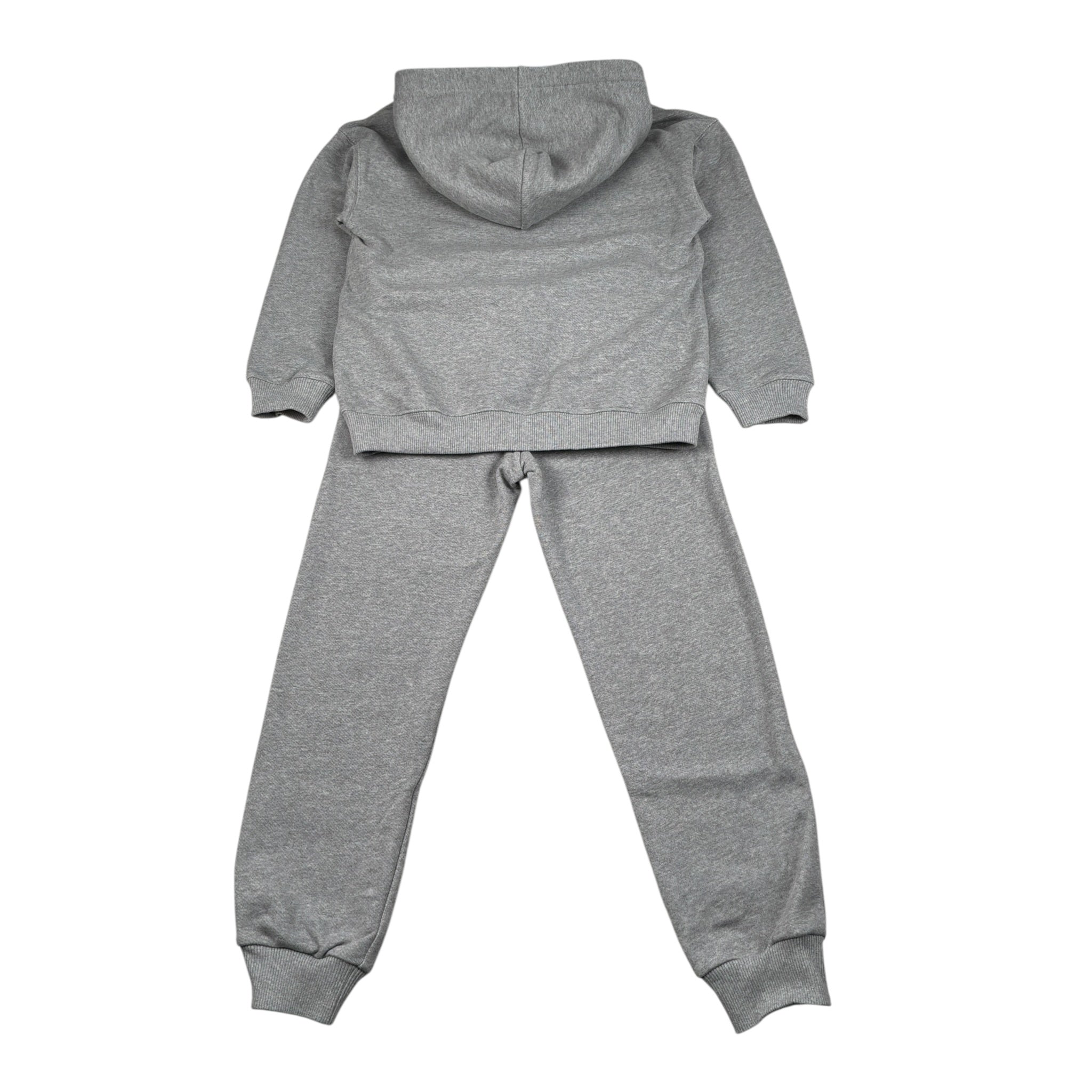 Moschino Completo 2 Pezzi Felpa-Pantalone Tinta Jnita Grigio per Bambino HUK05O GRIGIO MOSCHINO 