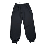 Moschino Pantalone Modello Tuta tinta unita con Stampa Nero per Bambino HUP093 NERO MOSCHINO 