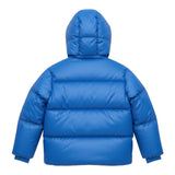Moschino Giubbino tinta unita con Cappuccio Cobalto per Bambino HUS05PP COBALTO MOSCHINO 