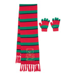 Moschino Set Sciarpa-Guanti Bicolore Rosso/Verde per Bambino HUX02G ROSSO/VERDE MOSCHINO 