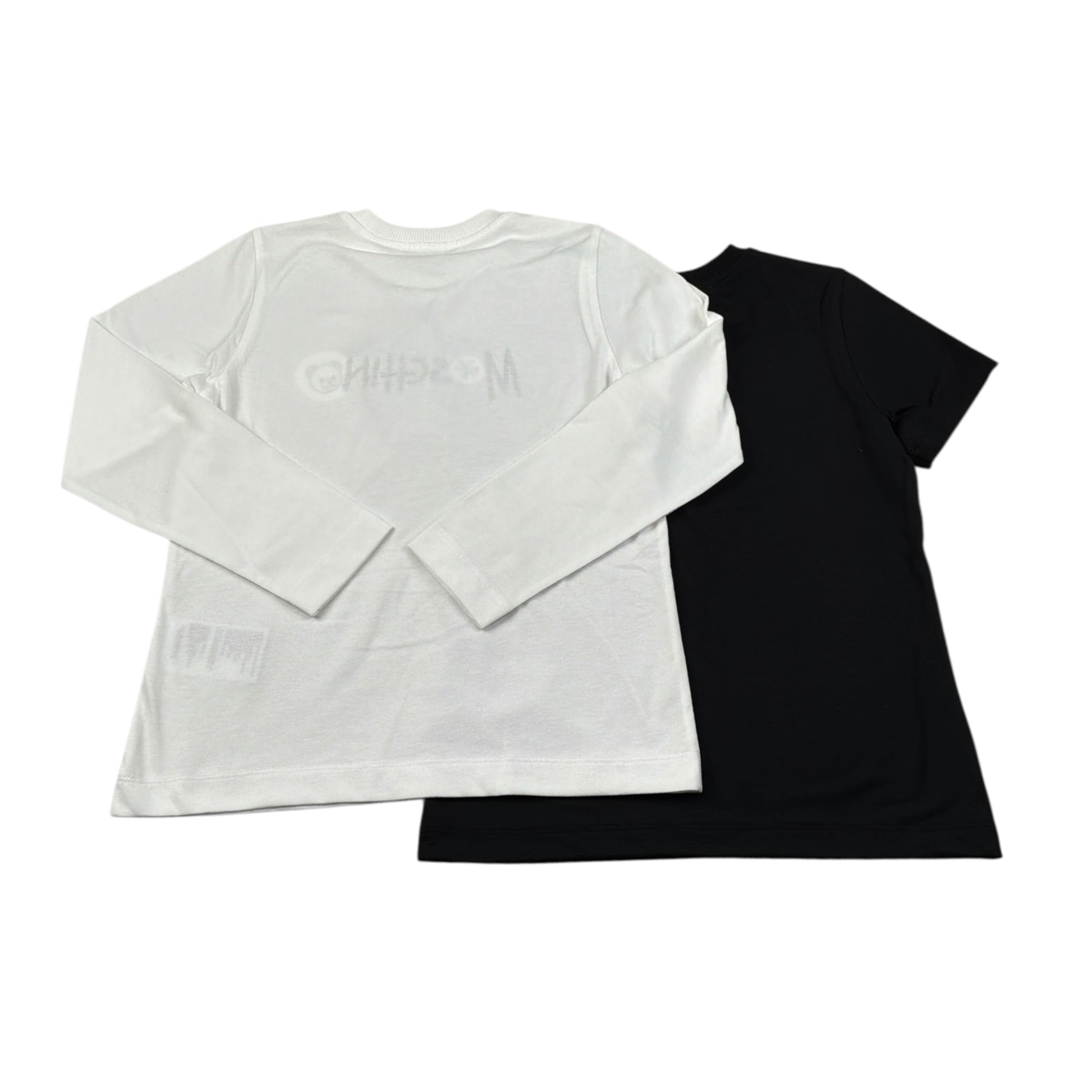 Moschino Set 2 Pezzi T-Shirt-Shirt Bicolore Bianco/Nero per Bambino HYK024 BIANCO/NERO MOSCHINO 
