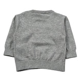 Moschino Maglia Girocollo tinta unita con Logo Grigio per Neonato M9W00J GRIGIO MOSCHINO 