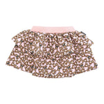 Moschino Gonna tinta unita con Stampe Orsi Rosa per Neonata MDJ01NX ROSA MOSCHINO 