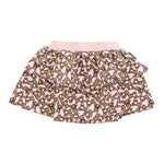 Moschino Gonna tinta unita con Stampe Orsi Rosa per Neonata MDJ01NX ROSA MOSCHINO 