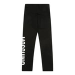 Moschino Leggins tinta unita con Logo Nero per Neonata MDP03HX NERO MOSCHINO 
