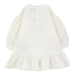 Moschino Abito Girocollo tinta unita Bianco per Neonata MDV0CW BIANCO MOSCHINO 