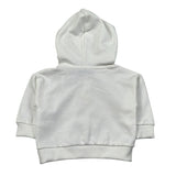 Moschino Felpa con Cappuccio tinta unita Panna per Neonato MMF05Z PANNA MOSCHINO 