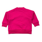 Moschino Felpa Chiusa Girocollo tinta unita Fuxia per Neonata MUF06H FUXIA MOSCHINO 