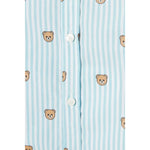 Moschino Completo 2 Pezzi Camicia-Jeans Multicolor per Bambino MUK057 MULTICOLOR MOSCHINO 