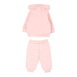 Moschino Completo 2Pz Felpa-Pantalone Rosa per Neonata MUK05D ROSA MOSCHINO 