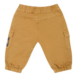 Moschino Pantalone tinta unita con Elastico In Vita Cammello per Neonato MUP052 CAMMELLO MOSCHINO 