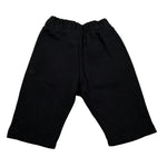 Moschino Pantalone Tuta tinta unita con Logo Nero per Neonato MUP05X NERO MOSCHINO 