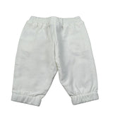 Moschino Pantalone Tuta tinta unita con Logo Bianco per Neonato MUP05Y BIANCO MOSCHINO 