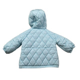 Moschino Giubbino tinta unita con Logo Azzurro per Neonato MUS036 AZZURRO MOSCHINO 