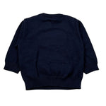 Moschino Maglia Girocollo tinta unita con Orso Blu per Neonato MUW00Y BLU MOSCHINO 