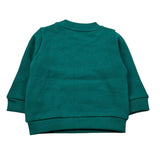 Moschino Completo 2 Pezzi Felpa-Pantalone tinta unita Verde per Neonato MZF060 VERDE MOSCHINO 